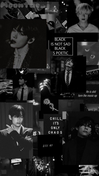 Kim Taehyung Edit Wallpaper Bts Book