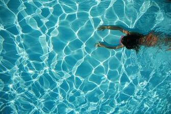 Swimming Pool Water Design Wallpaper