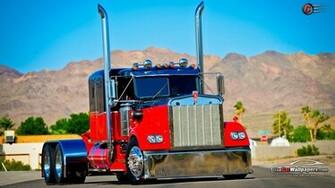 Semi Truck Desktop Wallpaper Car Tuning