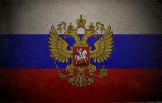 Wallpaper Flag Russia Coat Of Arms Tricolor Texture Double