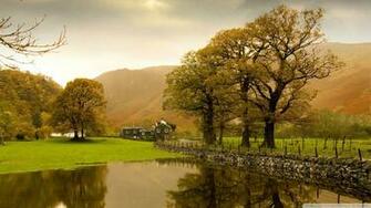 Country Landscape Wallpaper