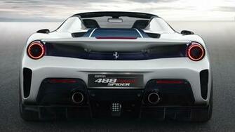 Ferrari Pista Spider 4k Wallpaper HD Car