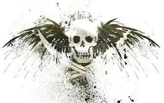 Skulls Pirates Eagles Flags Skull And Crossbones Wallpaper