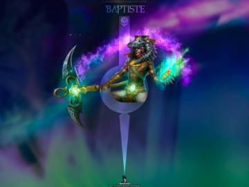 Wallpaper Baptiste Anubis Vainglory iPad