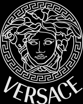 Versace Logo Black S Wallpaper