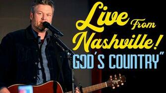 Watch The Voice Web Exclusive Blake Shelton Performs God S