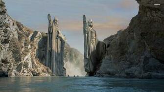 Gate Of Argonath Lord The Rings Wallpaper Movie