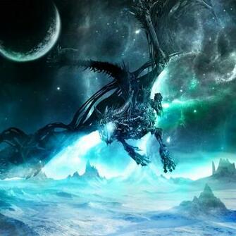 Fantasy Ice Dragons Wallpaper HD I Image