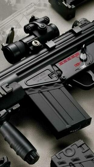Cool Guns HD Wallpaper