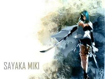 Sayaka Miki Wallpaper By Lazyaznkid Deviantart