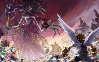 Medusa Kid Icarus Wallpaper Game