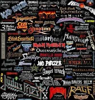 Free download Heavy Metal Logos Metal band logos collage [2048x1536 ...