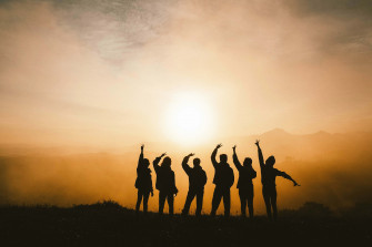 Group Of People Wallpaper