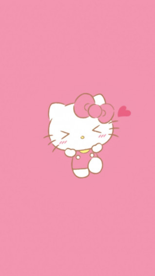 Apoame On Hello Kitty Bg Phone Wallpaper