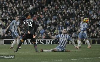 Match Wallpaper Aubameyang Scores Against Brighton Gunners