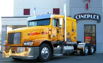 Custom Semi Rigs Tractor Trucks Wallpaper Background