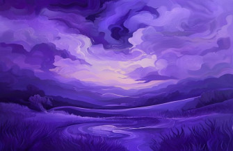 Cool Purple Aesthetic Wallpaper