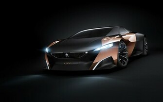 Peugeot Onyx Concept Car Wallpaper HD