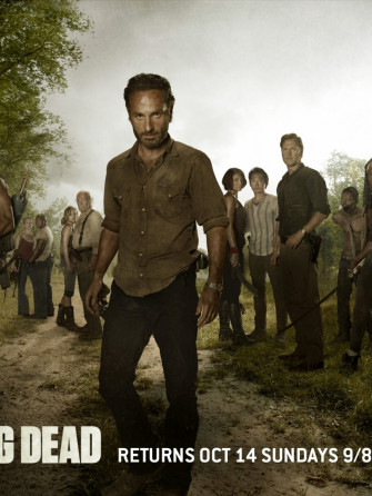 The Walking Dead Season Cast iPad Wallpaper