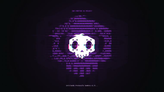 Overwatch Sombra Hacker Logo Wallpaper For