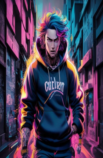 Anime Guy With Hoodie Wallpaper