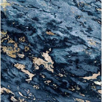 Aesthetic Blue Marble Wallpaper Top
