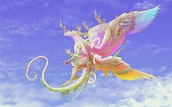 Light Phoenix Wallpaper