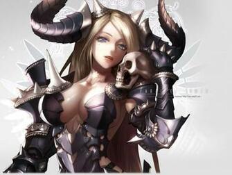 Demon Girl Wallpaper