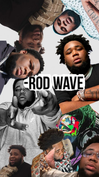 Rodwave In Rap Album Covers Rod Wave Collage Waves Wallpaper