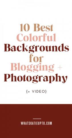Best Colorful Background For Ging Photography Video
