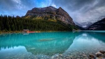 Lake Louise Banff National Park In Canada Wallpaper HD