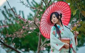 Wallpaper Kimono Umbrella Photos High Quality Pics