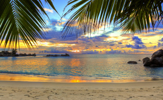 Cool Beach Background Wallpaper