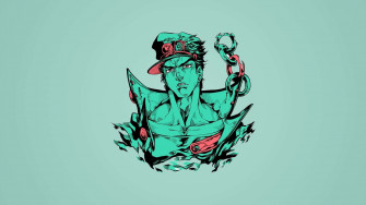 Jotaro From Jojo S Bizarre Adventure Wallpaper