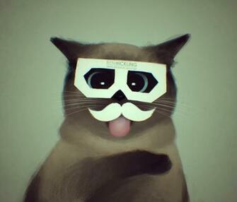 Dubstep Cat Wallpaper Propaganda By Benhickling