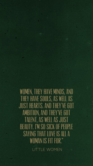 Little Women Wallpaper Quotes Feminist