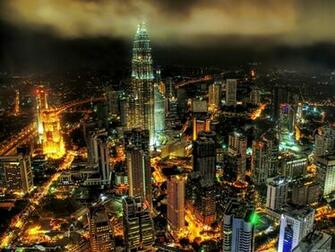 Wallpaper Kuala Lumpur Malaysia Night