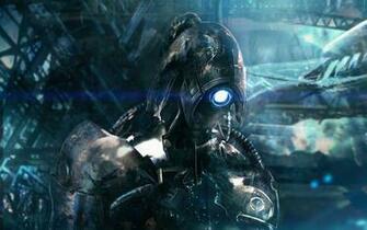 Wallpaper Mass Effect Legion Robot Desktop