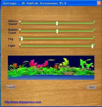 3d Sunfish Screensaver