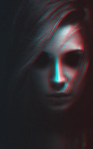 Scary 3d Girl HD Mobile Wallpaper