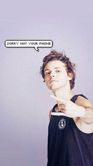 5sos Lockscreen Luke Hemmings Michael Clifford
