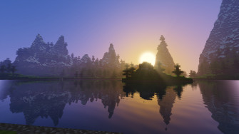 Epic Minecraft Background Wallpaper