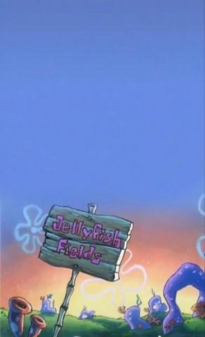 David On Drip Field Wallpaper Spongebob