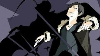 Wallpaper Durarara Orihara Izaya Boy Brunette Posture