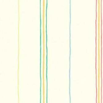 Multi Color Pooch Stripe Wall Paper Sticker Outlet