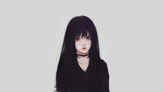 Black Anime Aesthetic Pc Wallpaper