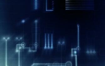 Abstract Technologic Wallpaper