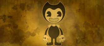 Wallpaper Bendy And The Ink Machine By Estelacoelho On