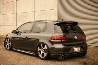 Bagged Mk6 Gti Rear Shot By Kulka89