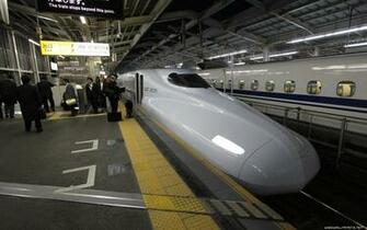 Japan High Speed Trains Desktop Wallpaper HD And Wide